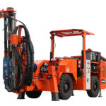 Underground mining production drilling rig mining drilling machine.